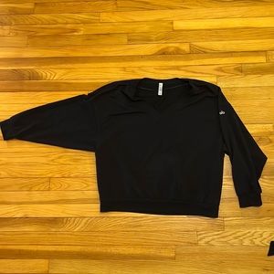 Oversized black Alo sweater